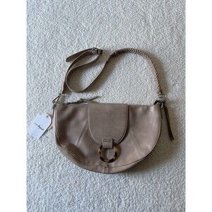 ANTHROPOLOGIE x URBAN ORIGINALS Elixir Crossbody Bag, Vegan, Taupe NWT